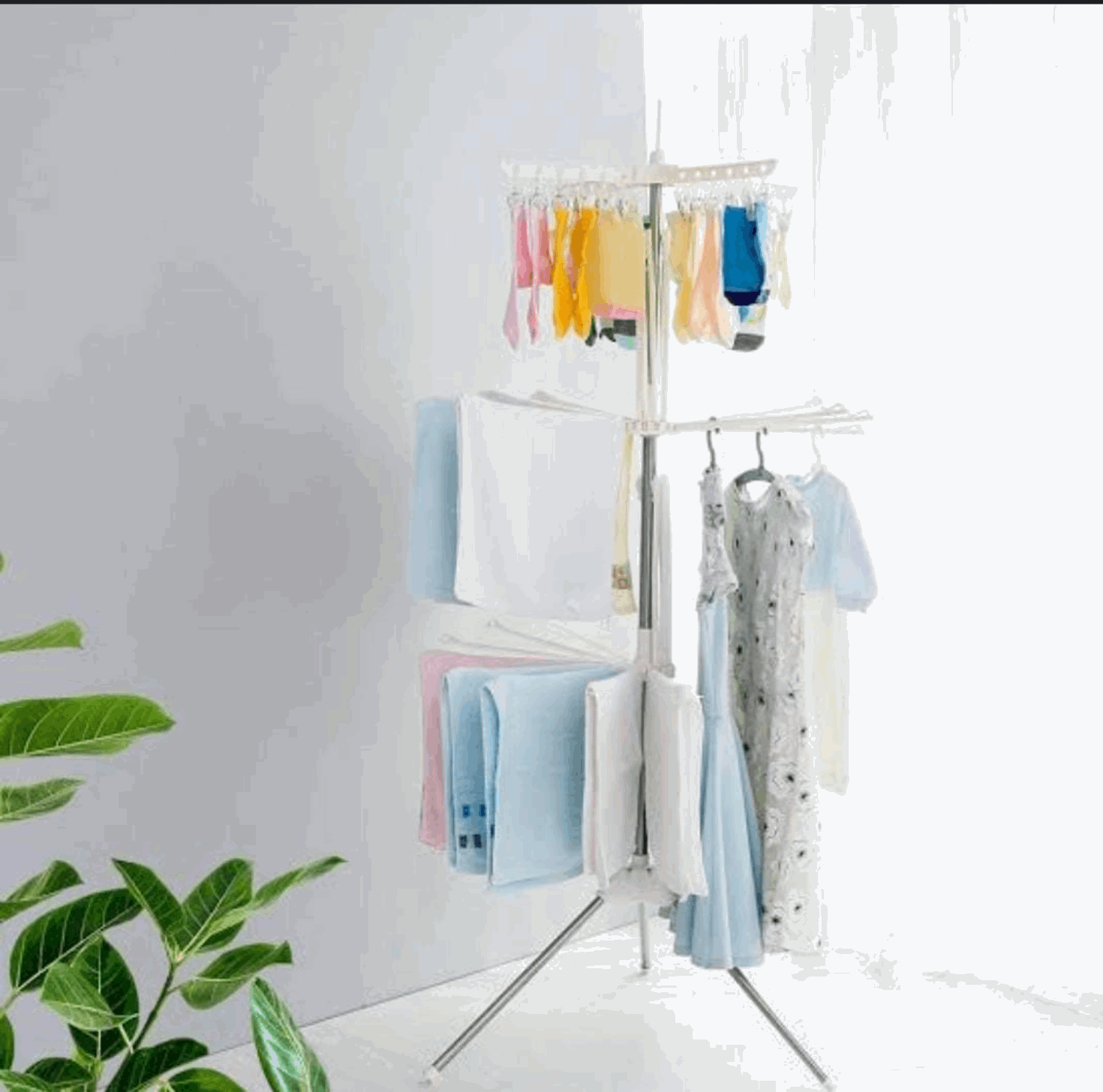 space saving laundry dryer stand