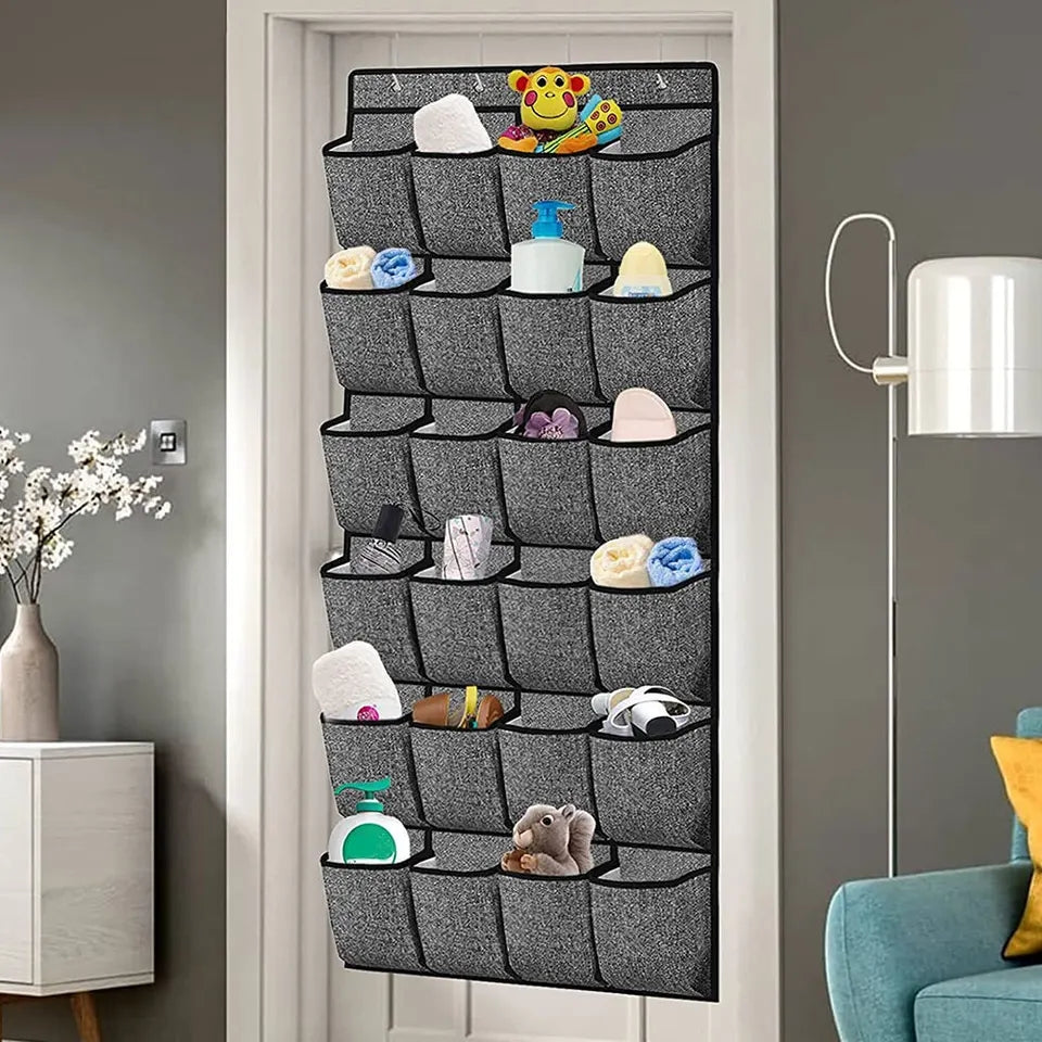 Over the door pocket organizer