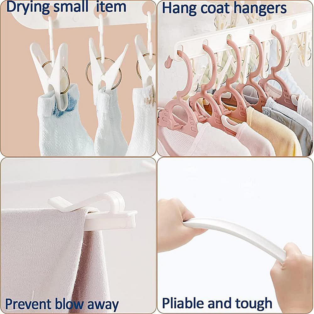 Expandable clothes drying rack