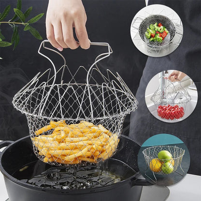 Chef stainless basket