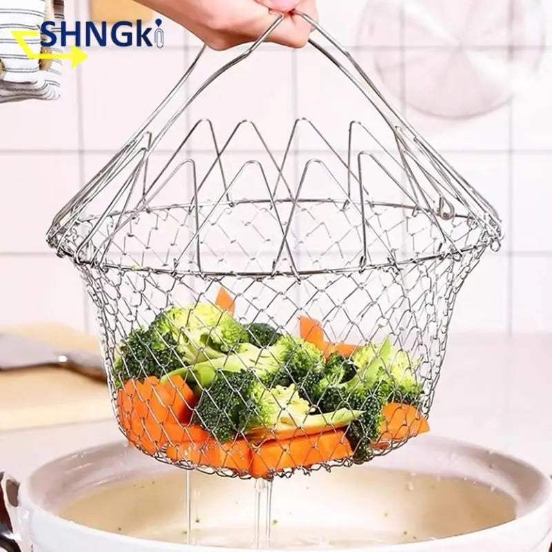 Chef stainless basket