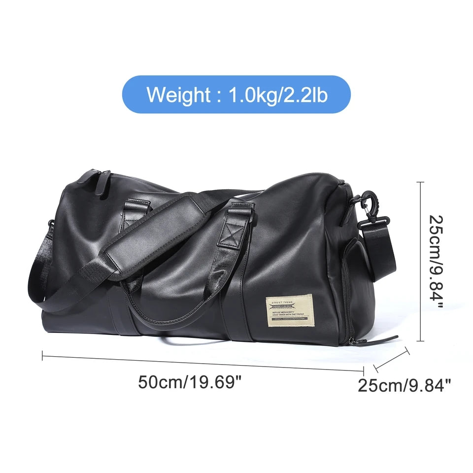 Leather Duffle bag(46cm)