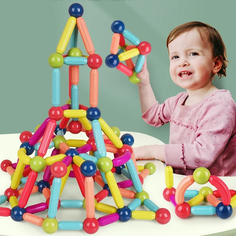 46 pieces Magnetic stick toy set