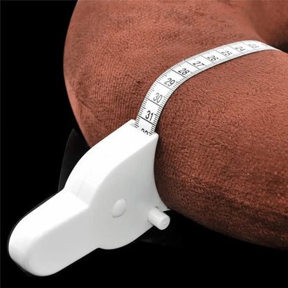 Retractable waist measurement tape