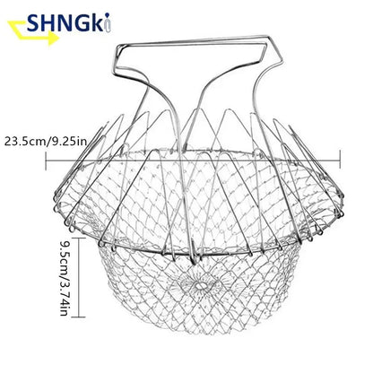 Chef stainless basket