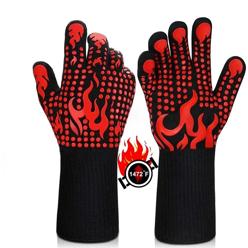 Barbecue gloves pair