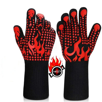 Barbecue gloves pair