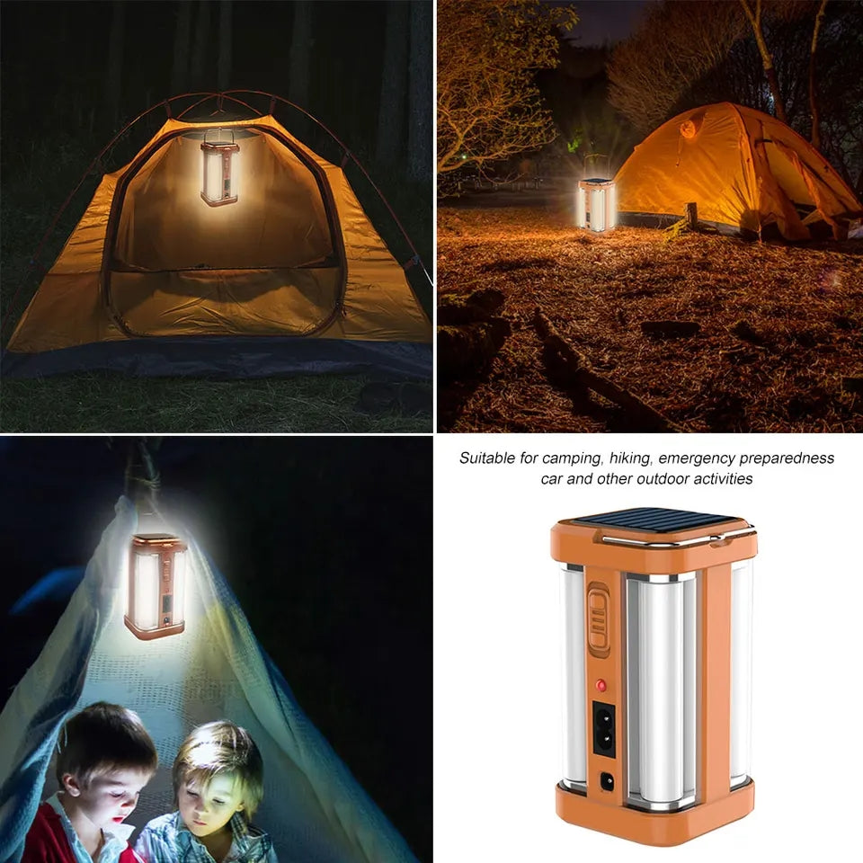 RECHARGEABLE SOLAR EMERGENCY LIGHT