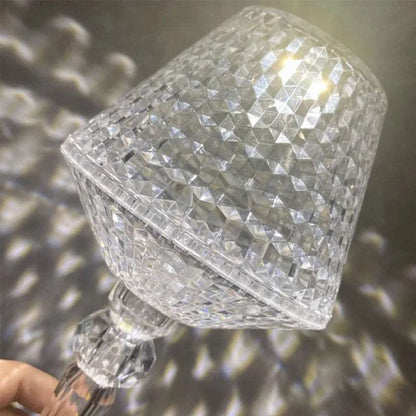 Diamond table lamp