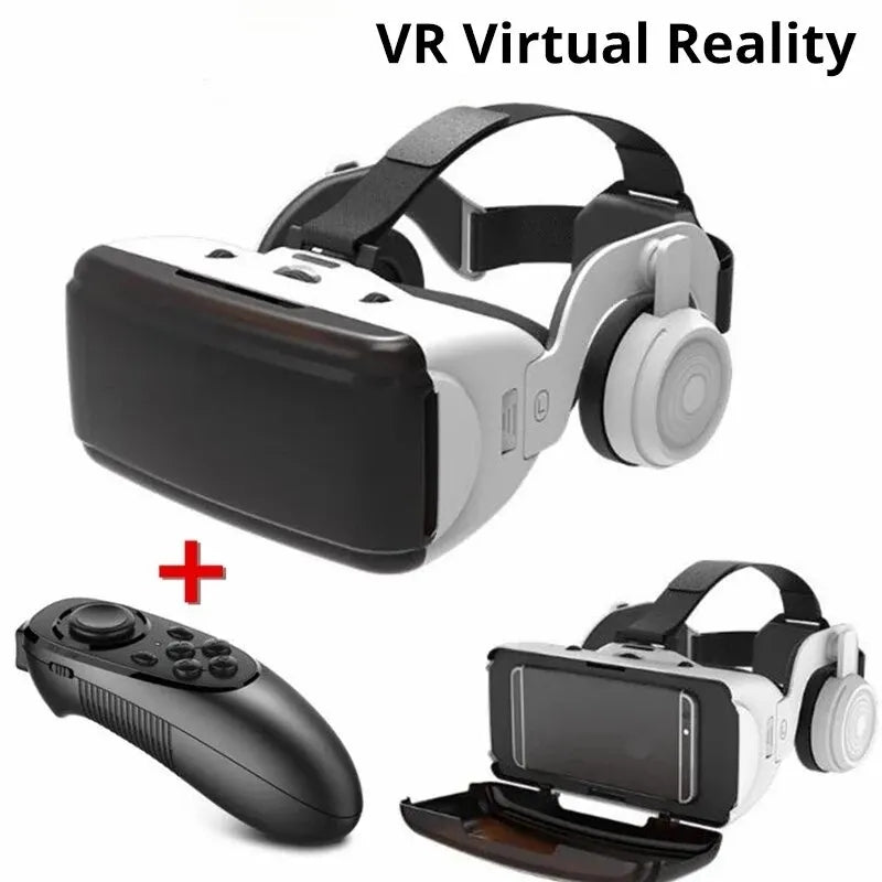 VR box with remote