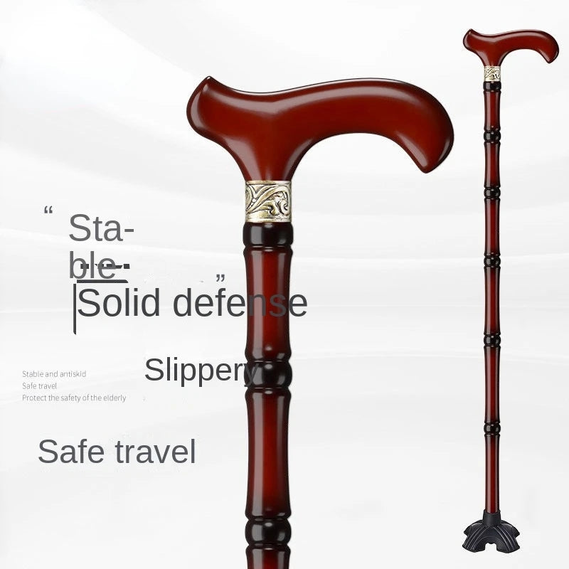 Wooden walking stick