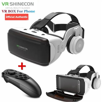 VR box with remote