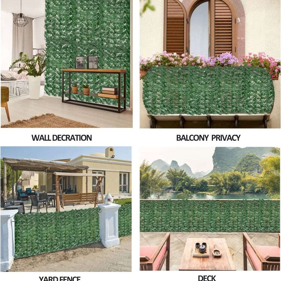 3M Artificial leafy privacy fence