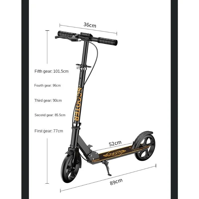 Scooter with Dual Suspension(KIDS AND ADULT)