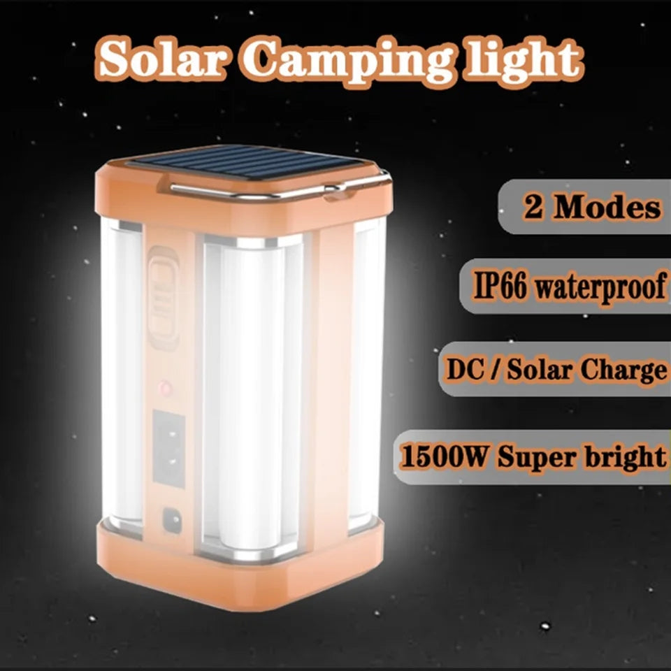 RECHARGEABLE SOLAR EMERGENCY LIGHT