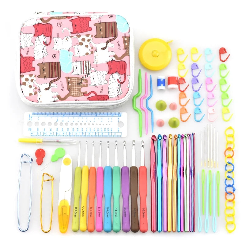 85pc Crochet Hook set