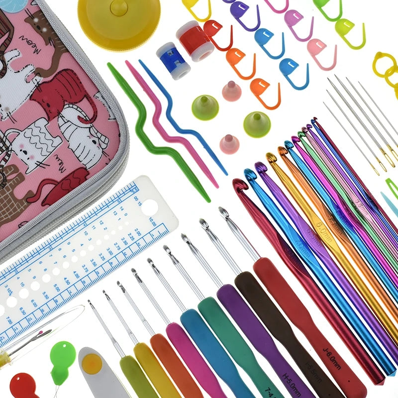 85pc Crochet Hook set