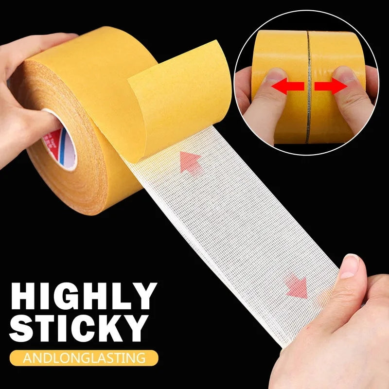 Double sided cloth tape