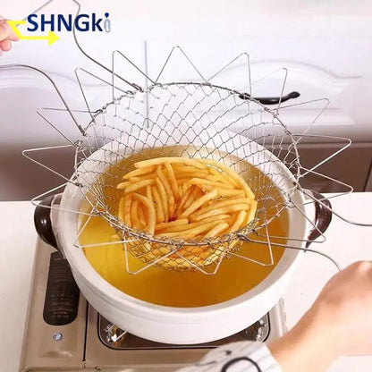 Chef stainless basket