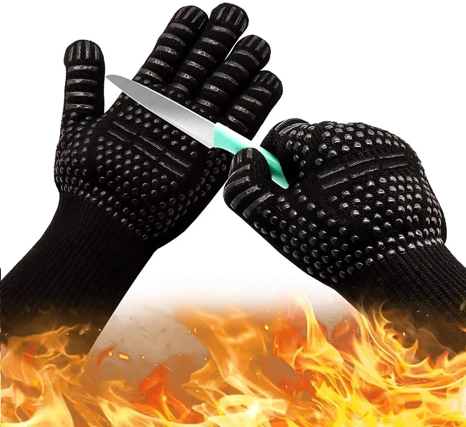 Barbecue gloves pair