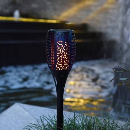 6 LED solar flame lamp(40cm)