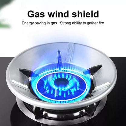 Gas wind shield saving cover