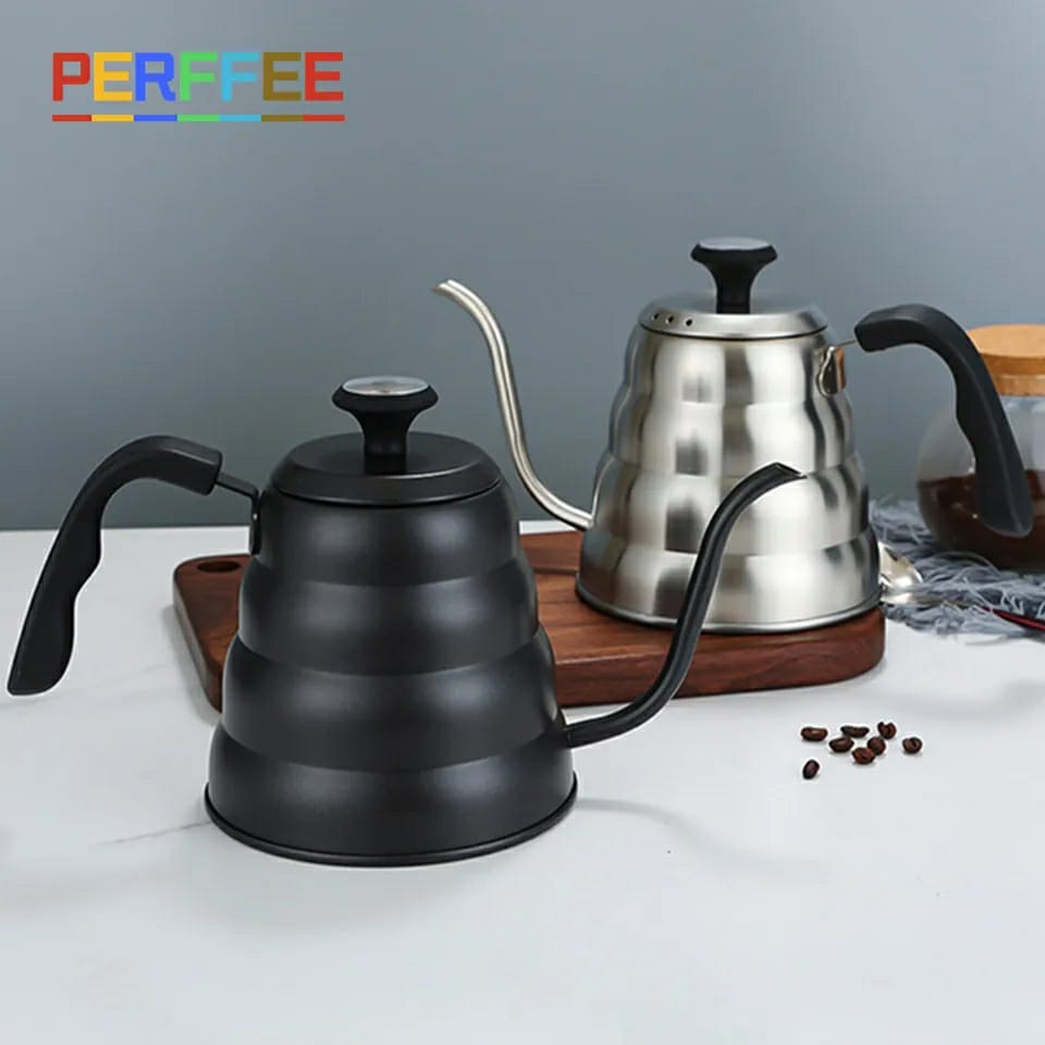 Gooseneck stainless steel kettle