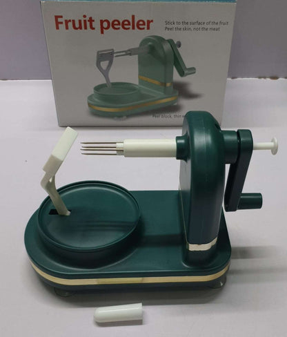 Manual potato or fruit apple peeler