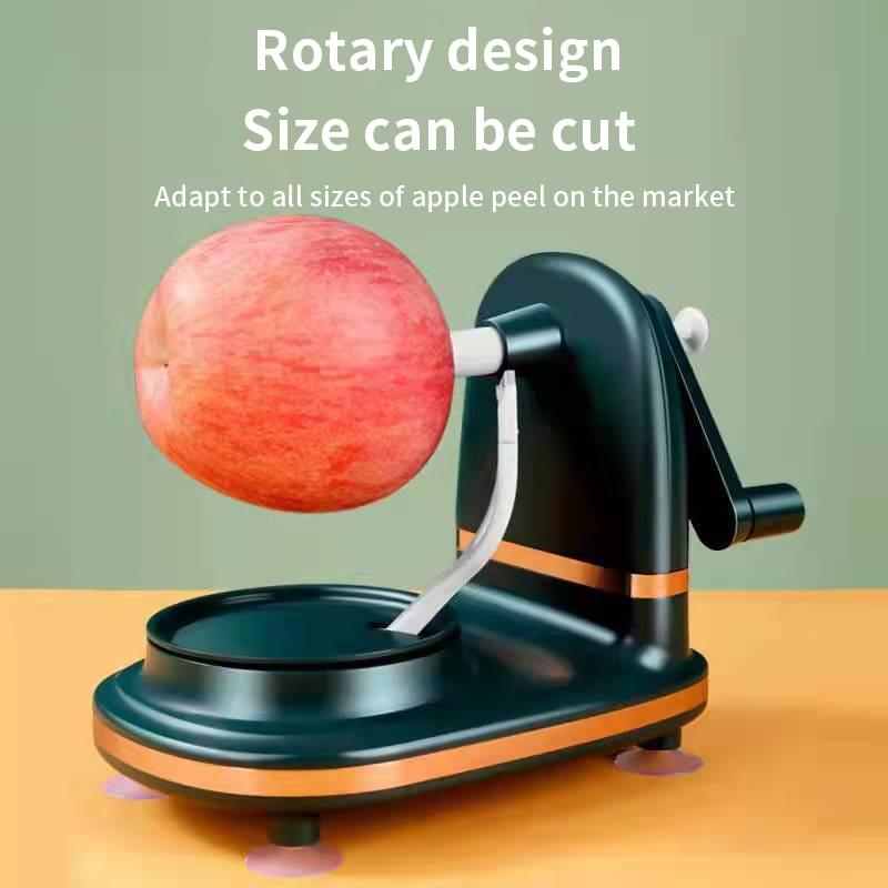 Manual potato or fruit apple peeler