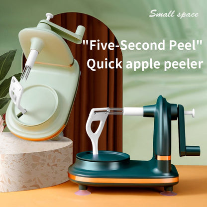 Manual potato or fruit apple peeler