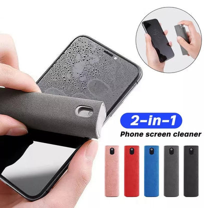 phone tablet tv screen cleaner with liquid