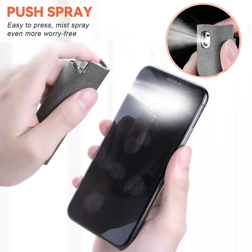 phone tablet tv screen cleaner with liquid