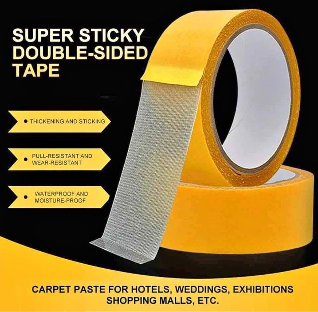 Double sided cloth tape