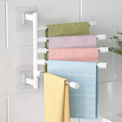 5 bar rotatable cloth hanger