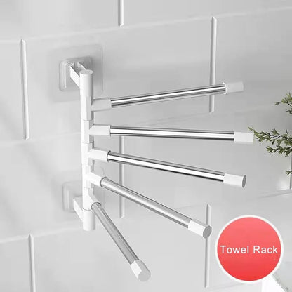 5 bar rotatable cloth hanger