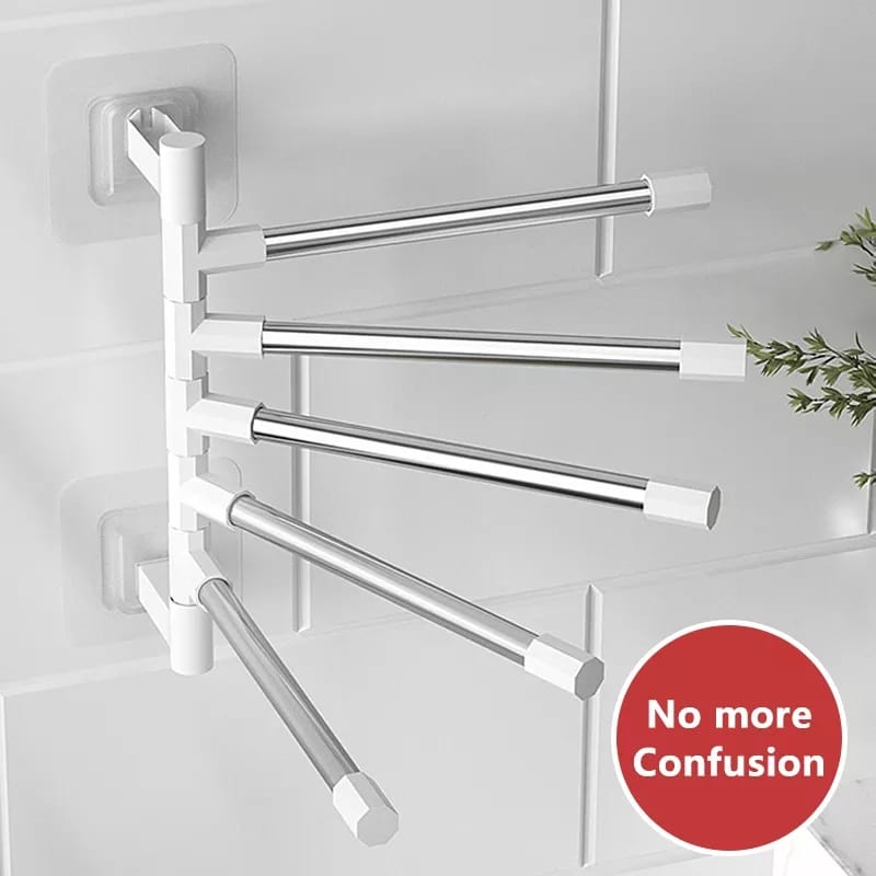 5 bar rotatable cloth hanger