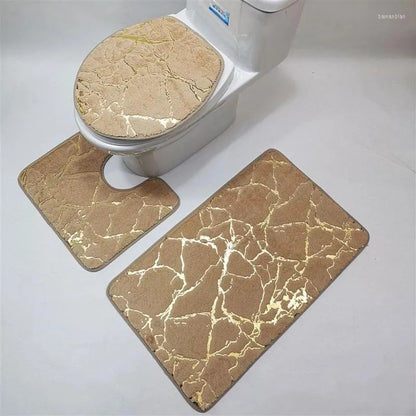 3pcs toilet mats