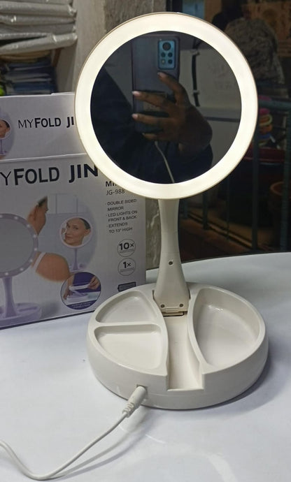 Smart Touch Led Light  Portable mirror