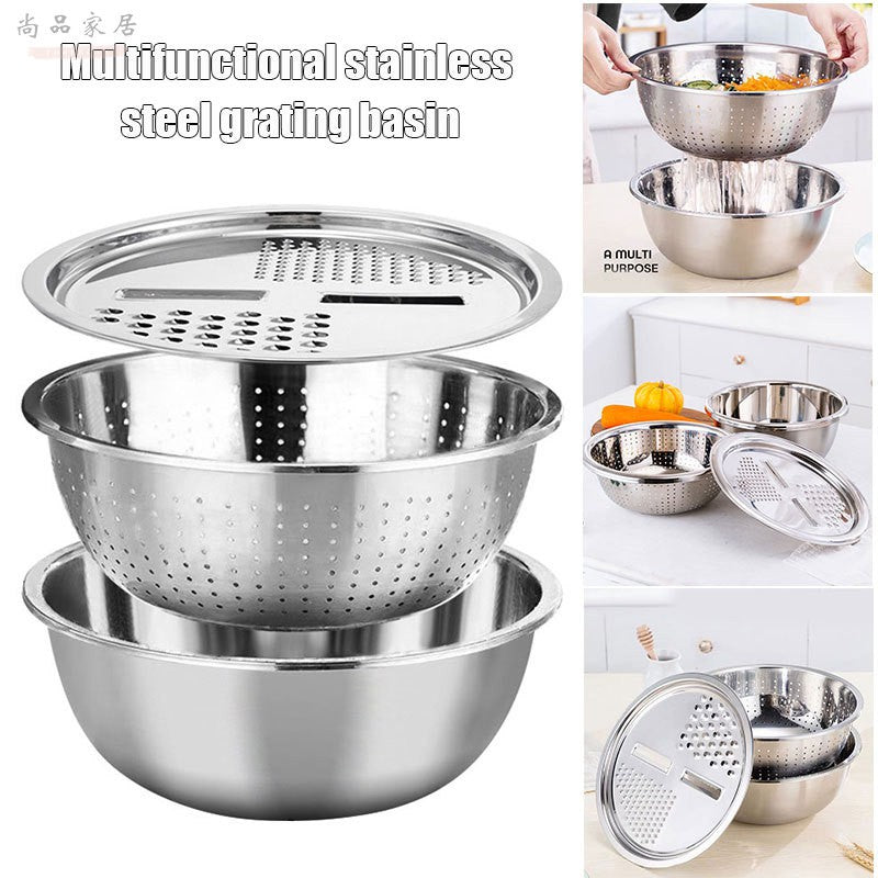 Grater basin set