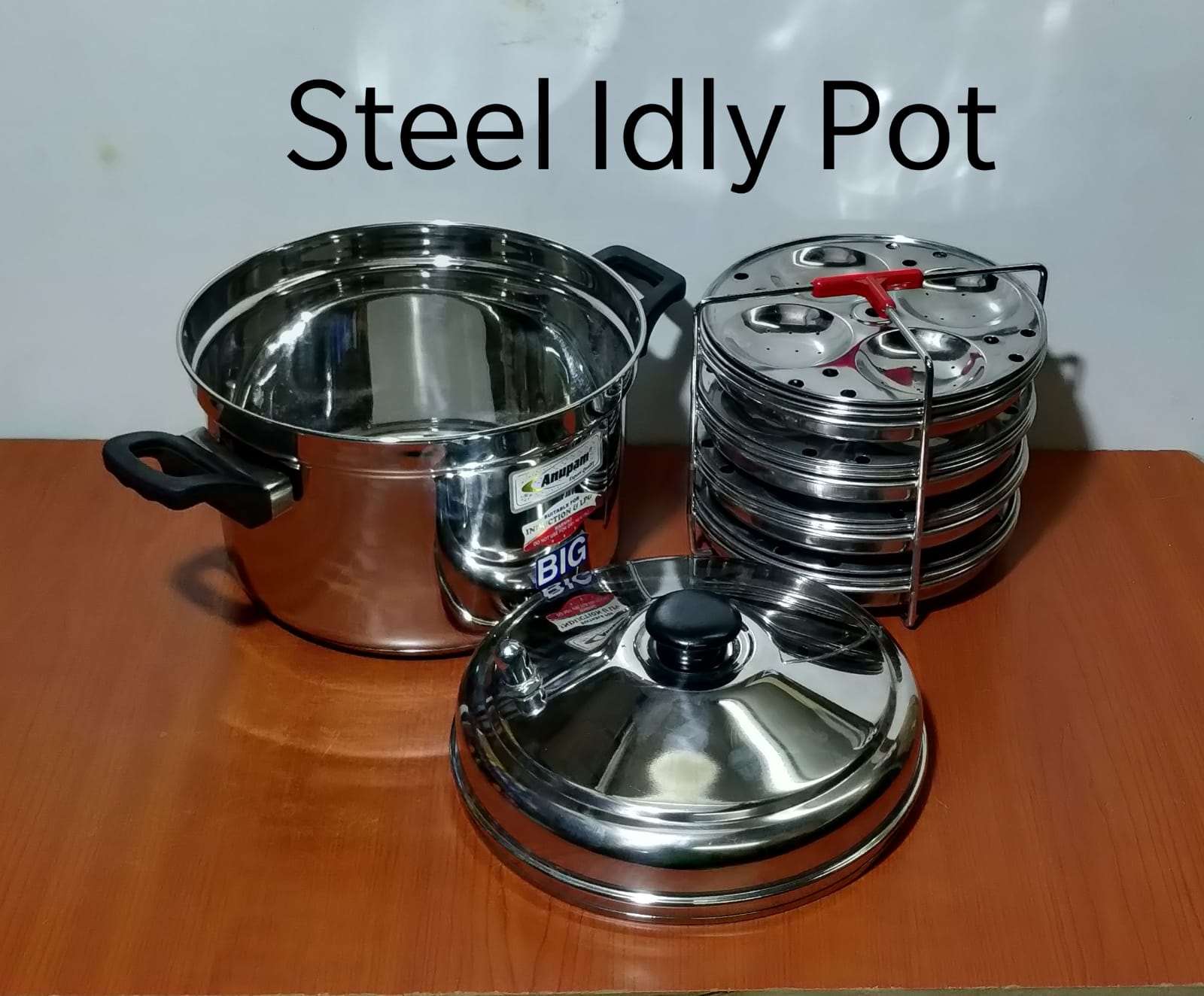 Stainless Steel Idly Pot