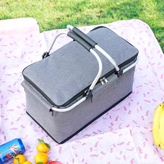 Insulated picnic bag