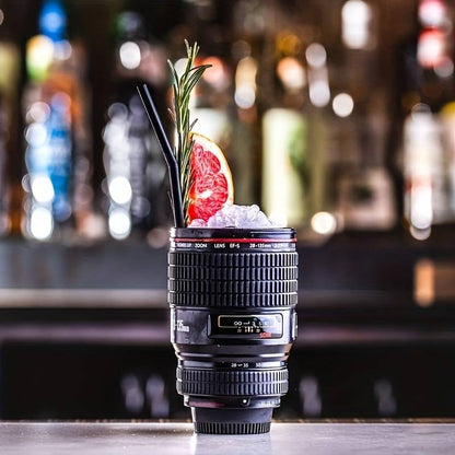 Camera lens mug