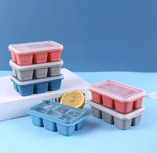 Mini Ice Tray 6 Compartment(3 pcs)