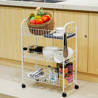 Multipurpose 3 tier trolley