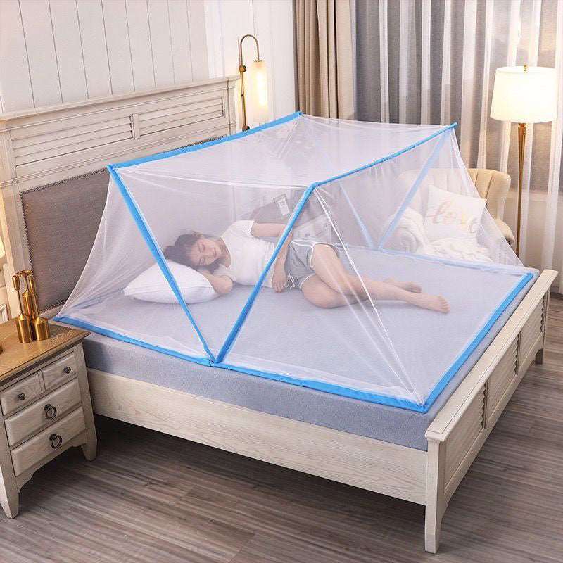 Foldable portable mosquito net