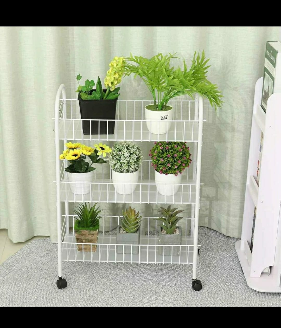 Multipurpose 3 tier trolley