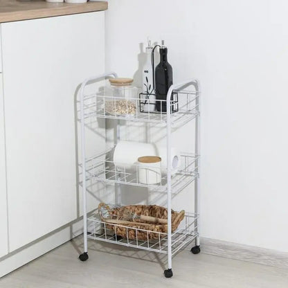 Multipurpose 3 tier trolley