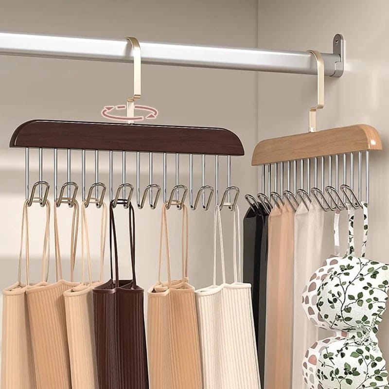 Wooden hanger organizer(2 pcs)