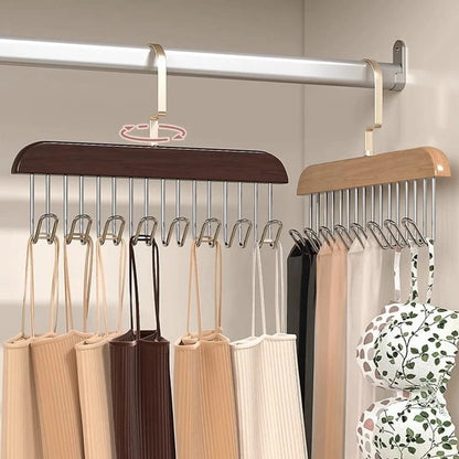 Wooden hanger organizer(2 pcs)