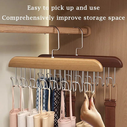 Wooden hanger organizer(2 pcs)